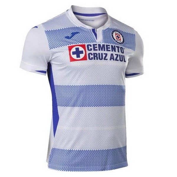 Thailande Maillot Football Cruz Bleu Exterieur 2020-21 Blanc